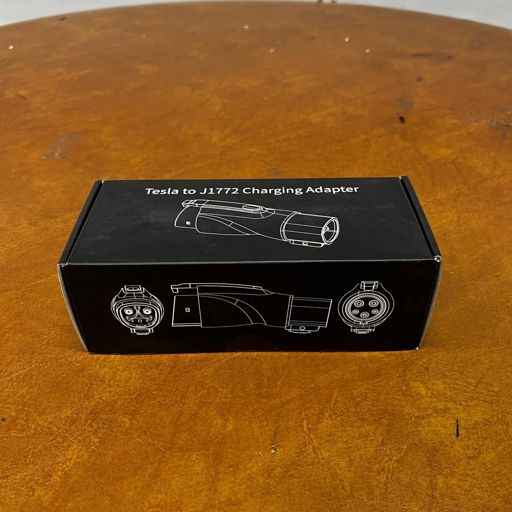 Tesla to J1772 Charging Adapter Black Max 60Amp, 250V Electric Vehicle EV Charge - Picture 2 of 8